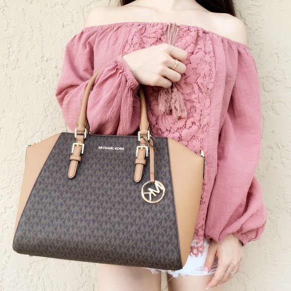 Gaby’sBags👜💕Michael Kors Large wallet Brown MK - Picture 3 of 7